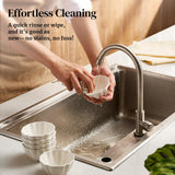 DOWAN Ramekins 4 oz, Creme Brulee Ramekins, Ramiken Oven Safe for Baking, Souffle Dishes Custard Cups, Porcelain Small Dipping Sauces Charcuterie Dessert Bowls, Ceramic Pudding Cups, Set of 6, White DOWAN