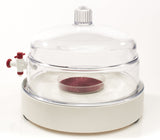 SP Bel-Art Polycarbonate Vacuum Chamber and Plate; 0.2 cu. ft. (F42043-0000) SP Bel-Art