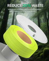 ELEGOO PLA Basic Refill Filament 1.75mm Black 1KG, 3D Printer Filament No Spool Dimensional Accuracy +/- 0.02mm, 3D Printing PLA for Reusable Spool Refilling ELEGOO