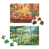 Melissa & Doug Double-Sided Seek & Find Puzzle - FSC Certified Melissa & Doug