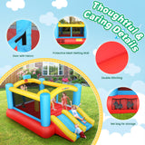 Bounce House, Inflatable Bounce House for Kids 3-12, Bouncy House with 2 Slides for Outdoor Backyard/Indoor, Bouncy Castle, Jump House for Toddlers Kids Party AKEYDIY