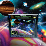 Glow in The Dark Universal Cosmos Adventure 1000 Piece Jigsaw Puzzle, Twin Spring Goods 1,000 pcs Puzzle TWIN SPRING GOODS