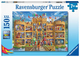 Ravensburger Castle Cutaway - 150 Piece Jigsaw Puzzle for Kids | Medieval Life Theme | Durable Puzzle Pieces | Ideal for Cognitive Development | Great Gift for Ages 4-8 Ravensburger