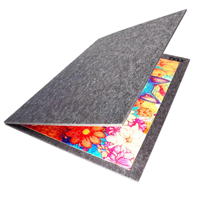 TELY Foldaway Puzzle Board Felt Mat for up to 2000 Pieces of Jigsaw Puzzle, Foldable for Easy Storage Puzzles, Portable Puzzle Pad(Extra Large) - WoodArtSupply