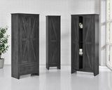 Ameriwood Home Farmington 19" Storage Cabinet in Gray SystemBuild