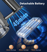 NADALY Cordless Vacuum Cleaner, Stick Vacuum with 3 Powerful Suction Modes, Max 45 Mins Runtime, Anti-Tangle Vacuum Cleaner for Home, 8-in-1 Rechargeable Vacuum for Carpet, Pet Hair, Hard Floors NADALY