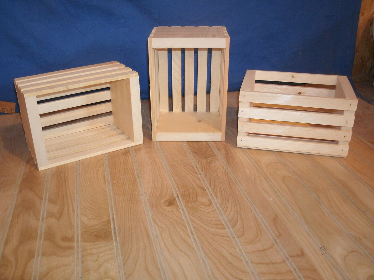 8" wooden crate storage crate centerpiece crate crate decor wooden crate wood crate handmade wood crate wedding decor crate Generic