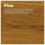 Rubio Monocoat Wood Stain & Finish 65 ft² - Pine | Oil Plus 2C | Quick-Dry, Eco-Friendly Linseed Wood Oil for Indoor Use, Includes Accelerator (Part B) | Protector | 130 ml Rubio Monocoat