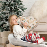 SaringSwoon Construction Christmas Wrapping Paper for Kids - Holiday Wrapping Paper with Dump Trucks, Cranes, Excavators with Santa Hats & Gifts, Christmas Tree - 40×28 Inches, 4 Folded Sheets SaringSwoon