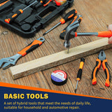 Home Tool Set - 20 Pieces Basic Mechanic Tool Kit with Toolbox Ideal Choice for Household Repair SPICIMOMO