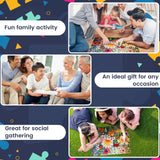 Jigsaw Puzzles 300 Pieces for Adults, 300 Pieces Flower Puzzle Recycled Cardboard Paper Puzzles Coolest Challenging Puzzles for Kids Adults Elderly 20.5 * 15IN WSCXSC