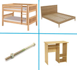 binifiMux Bunk Bed Bolts and Barrel Nuts, M8 x 120mm Hex Drive Socket Cap Furniture Barrel Screws Bolt Nuts for Bed Frame Chairs HeadBoards 10Set, M8 Barrel Nuts binifiMux