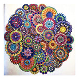Hibah Diamond Painting DIY 5D Special Shape Rhinestone, Mandala Flower, Partial Diamond Crystal Diamond Painting Mandala Set Hibah