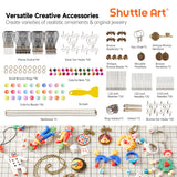 Shuttle Art 112 Colors Polymer Clay Kit with 20 Clay Tools, 16 Kinds of Accessories, Non-Toxic, Non-Sticky, Ideal DIY Art Craft Gift for Kids Adults Shuttle Art
