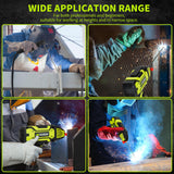 RYOJEGK 20-200A Portable Welding Machine 110V, Handheld Variable Current Adjustment MMA ARC Welder Machine With Display & IGBT Inverter, Soldadoras Portátiles Para for 1/16''-1/8'' Welding Rod RYOJEGK