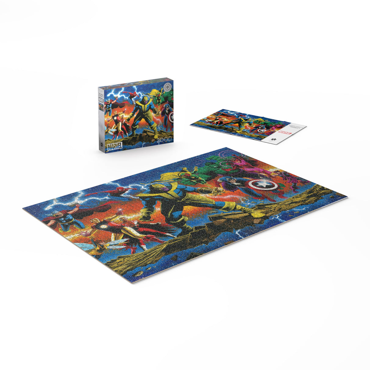 Buffalo Games - Silver Select - Marvel - Thanos Legacy #1-2000 Piece Jigsaw Puzzle for Adults -Challenging Puzzle Perfect for Game Nights - Finished Size is 38.50 x 26.50 Buffalo Games