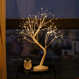 FUCHSUN $$$ 108 LED Birch Tree Light Tabletop Bonsai Fairy Tree Lamp, 8 Lighting Modes & Timer & Battery/USB Operated, Party Wedding Holiday Festival Christmas Decoration, Warm White FUCHSUN $$$
