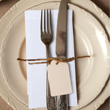 Urban Villa (Set of 12, 20x20 Inches) White Cloth Napkins, 100% Cotton Dinner Napkins, Reusable, Washable Everyday Use Oversized Cloth Napkins with Mitered Corners, Hemmed Dinner Napkins Urban Villa