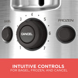 BLACK+DECKER 2-Slice Toaster, TR1278BD, Extra Wide Slots, 7 Shade Settings, 850 Watts, Frozen and Bagel Buttons BLACK+DECKER