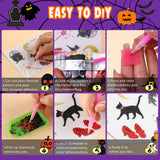 Labeol Diamond Art Kits for Kids Boys and Girls Ages 6-8-10-12 Easy to DIY Creative Diamond Art Sticker Craft by Numbers Kits for Kids and Adult Beginners (Magic) Labeol