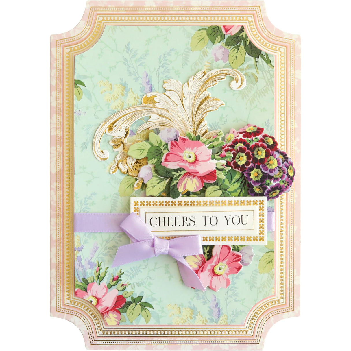 Anna Griffin Simply Congratulations Card Making Kit - Complete Crafting Set for 12 Distinctive Greeting Cards, Includes Embellishments, Ribbons & a Frosted Box Anna Griffin