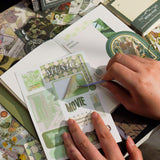 Funto Scrapbooking Kit(116 PCS), Life Collection Series-Until Sunset, Perfect for Bullet Scrapbooking Materials, Planner DIY Arts Craft Collage Funto