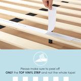 Mellow Naturalista Classic 12 Inch Solid Wood Platform Bed with Wooden Slats, Queen, Black Mellow