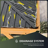 ZEPYARD 12x16 FT Hardtop Gazebo, Metal Outdoor Gazebo with Wood-Grain Coating, Netting and Curtains, Double Galvanized Steel Roof, Patio Hard Top Gazebo for Backyard, Deck, Poolside (Grey) ZEPYARD