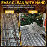 BBQ Grill Scraper, Stocking Stuffers for Men, Bristlefree Safe BBQ Scraper Fits Any Grilling Grate or Smoker Cleaning Tool and Kitchen Gadgets,Ideal Gifts for Christmas Men Dad Husband Fathers Day… XYK