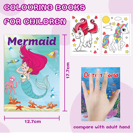 Kalysky 20Pack Coloring Books for Kids Ages 4-8 (5.1 x 7 inch),Mini Coloring Books for Kids Party Favors,Bulk Coloring Books for Kids Ages 2-4 Kalysky