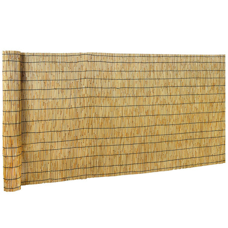 DearHouse Natural Reed Fencing, Eco-Friendly Reed Fence, 3.3 feet High x 13.3 feet Long, Reed Screen for Garden, Privacy DearHouse
