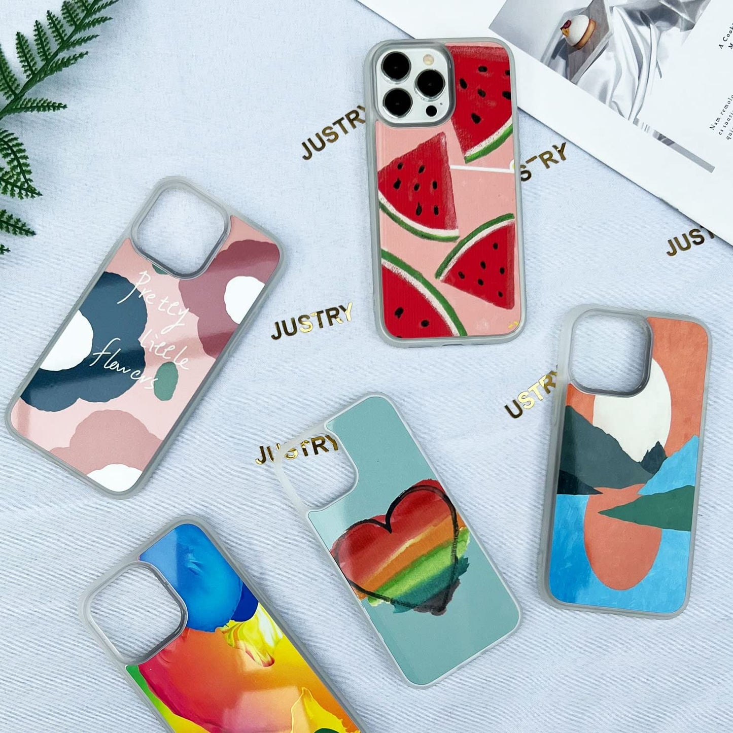 JUSTRY 10PCS Sublimation Blanks Phone Case Bulk Covers Compatible with iPhone 14 Pro Max,6.7-Inch,Easy to Sublimate DIY Customized 2 in 1 2D Soft Rubber Printable Cover with Inserts Matte Clear