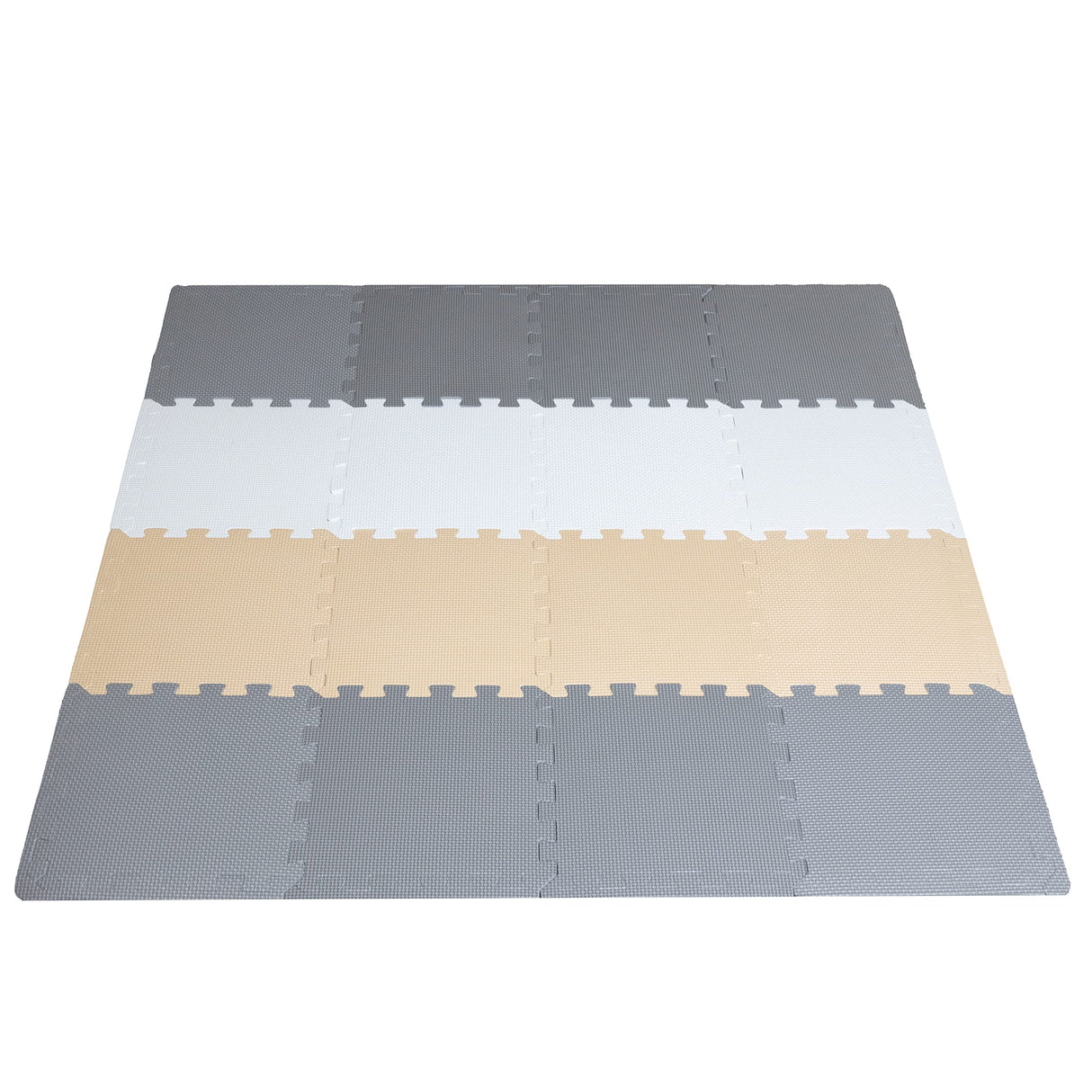 Angels Soft Foam Baby Play Mats Tiles with Borders, 32 pcs Set - Playmat Multi Use, Create & Build A Safe Area Interlocking Jigsaw Puzzle eva Non-Toxic Floor for Toddler Infant Kids Toy Room & Yard Angels