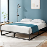 ZINUS Joseph 10 Inch Platform Bed Frame, Wood Slat Support, No Box Spring Needed, Eco Friendly WonderBox(TM) Packaging, Easy Assembly, Black, Full ZINUS