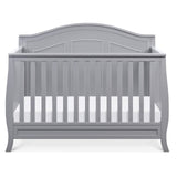 DaVinci Emmett 4-in-1 Convertible Crib in Grey, Greenguard Gold Certified DaVinci
