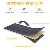 DWVO Dresser TV Stand, Fabric Dresser with 5 Drawers, Dresser for Bedroom, Wide Dresser, Storage Tower, Chest of Drawers for Closet DWVO