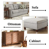 AORYVIC Wood Legs for Furniture 4 inch Sofa Legs Square Bed Legs Pack of 4 AORYVIC