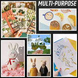 DIYSELF 16-Piece Craft Knife Set, Exacto Knife Set, 3-Piece Hobby Knife with 10-Piece Exacto Knife Blades, Precision Art Knife for Pumpkin Carving, Modeling, Exactly Knife, Pumpkin Carving Tools DIYSELF