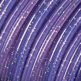 iSANMATE 3D Printer Filament Bundle, Transparent Glitter Blue, Orange, Green and Blue Violet PLA Filament 1.75 mm, 3D Printing Filament, 250g X 4 Pack iSANMATE