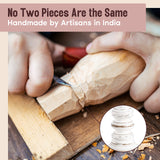 Large Candle Holders for Pillar Candles - Rustic Farmhouse Style Home Decor - Perfect for Table Centerpieces, Coffee Table or Fireplace Mantel - 3 Piece Set - White Luxe Designs