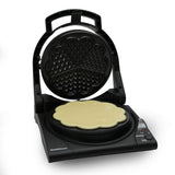 Chef’sChoice 840 WafflePro Taste / Texture Select Waffle Maker Traditional Five of Hearts Easy to Clean Nonstick Plates, 5-Slice, Silver Chef's Choice