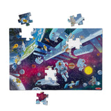 Melissa & Doug Outer Space Glow-in-the-Dark Cardboard Jigsaw Floor Puzzle – 48 Pieces, for Boys and Girls 3+ - FSC Certified Melissa & Doug