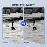 Forzik Compatible Toner Cartridge Replacement for Brother TN760 TN-760 TN730 TN-730 High Yield Compatible with DCP-L2550DW HL-L2350DW MFC-L2710DW Printer (4 Black) Forzik