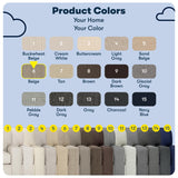 Serta Palisades 61" Track Arm Sofa, Easy Care Polyester, Soft Pillow Back, Pocket Coil Seat Cushions, Removable Covers, Loveseat or Couch for Small Spaces, Living Rooms or Bedrooms, Beige Serta