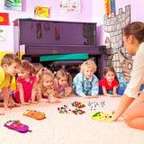 Gejoy 16 Pcs Hand Puppet Making Kit Kids Adult Scok Puppet Kit Art Craft Toys DIY with Pompoms Googly Eyes Storytelling Role Play Party Teaching Supplies DXQ