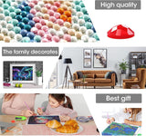 LOMSIOY Diamond Art Painting Kits Tree for Adults Paint with Diamond Art Cherry Blossom, Round Full Drill Crystal Rhinestone Crafts Gem Arts for Home Wall Decor 12x16 inch LOMSIOY