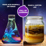 Doctor Jupiter Space Science Toy, Crafts Kit for Kids Ages 8-9-10-11-12-13-14 | Birthday Gifts for Boys 8+ Years Old | STEM Toy with 50+ Experiments | Learning & Educational Kits Doctor Jupiter