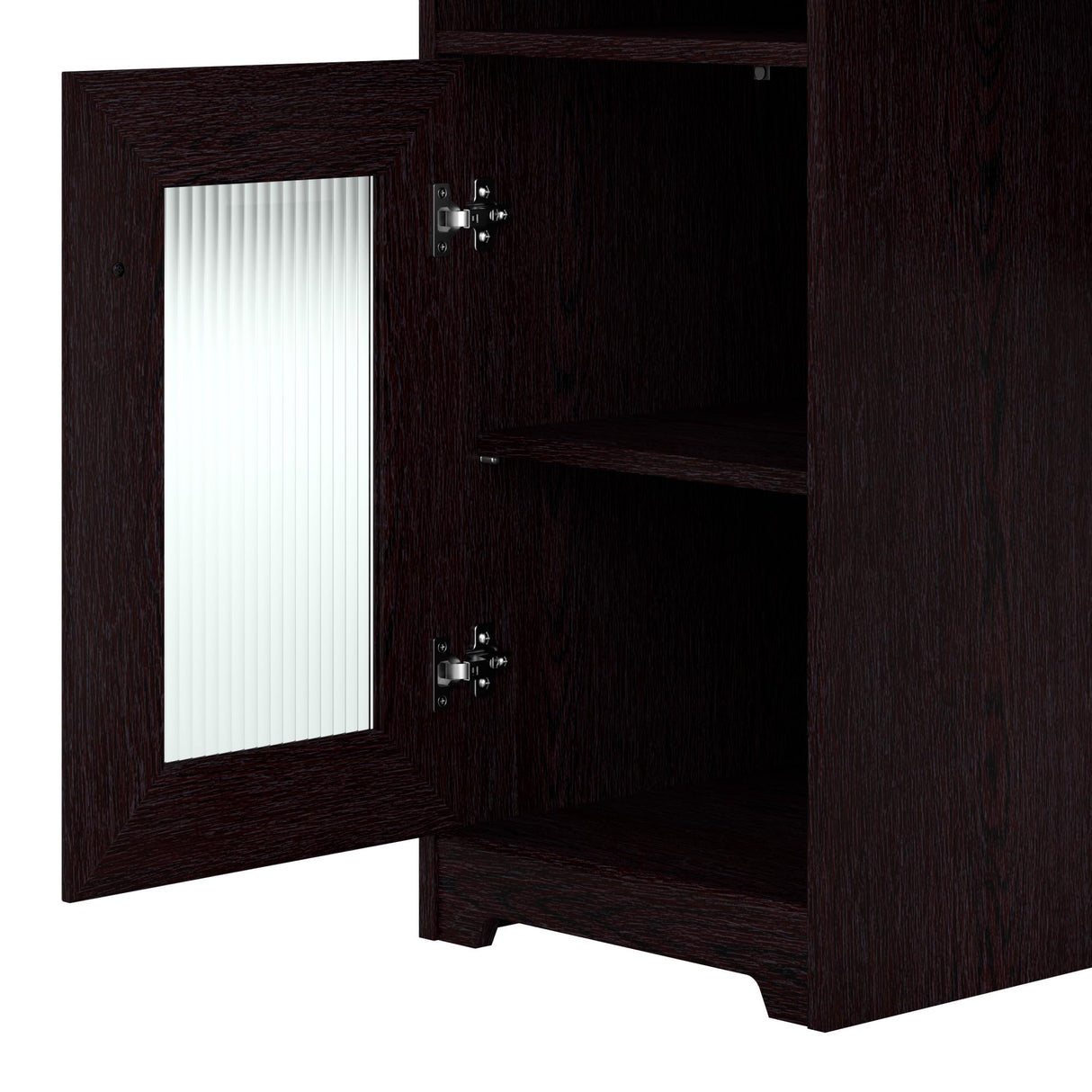 Bush Furniture Cabot 60W L Shaped Computer Desk in Espresso Oak Bush Business Furniture