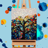 Paint by Numbers Kit for Adults- Tree of Life Adult Paint by Number Kits on Canvas for Beginners, Tree of Life DIY Acrylic Oil Number Painting Kits for Home Wall Decor Gift 16"x 20" (Without Frame) Offito