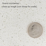 Charlotte 72-inch Double Farmhouse Bathroom Vanity: Includes White Cabinet with Quartz Countertop and White Ceramic Apron Sinks Kitchen Bath Collection